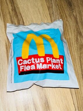 McDonald’s Cactus Plant Flea Marker Grimace Adult Happy Meal Toy Figure